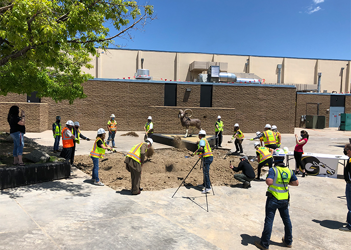 Green Mountain High School Renovation Project Breaks Ground | GE Johnson